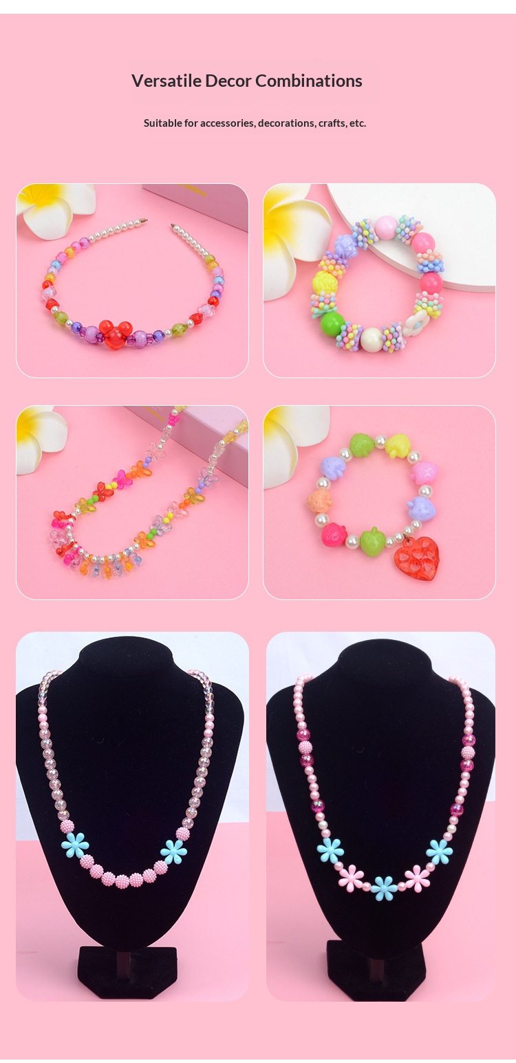 DIY 24-Grid Children’s Beading Craft Kit