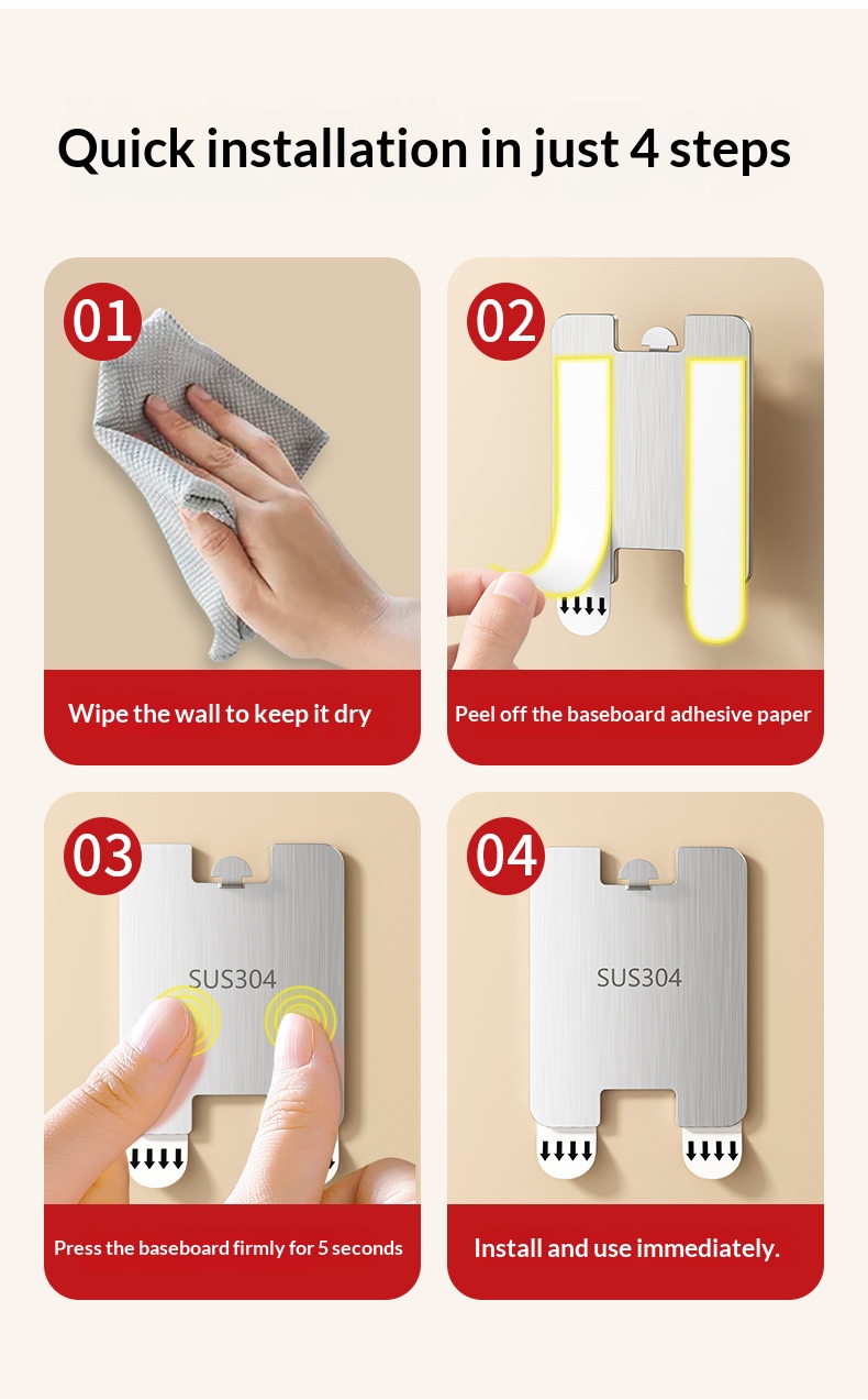 no-drill wall mural hooks