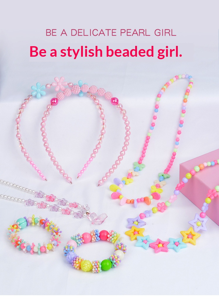 DIY 24-Grid Children’s Beading Craft Kit