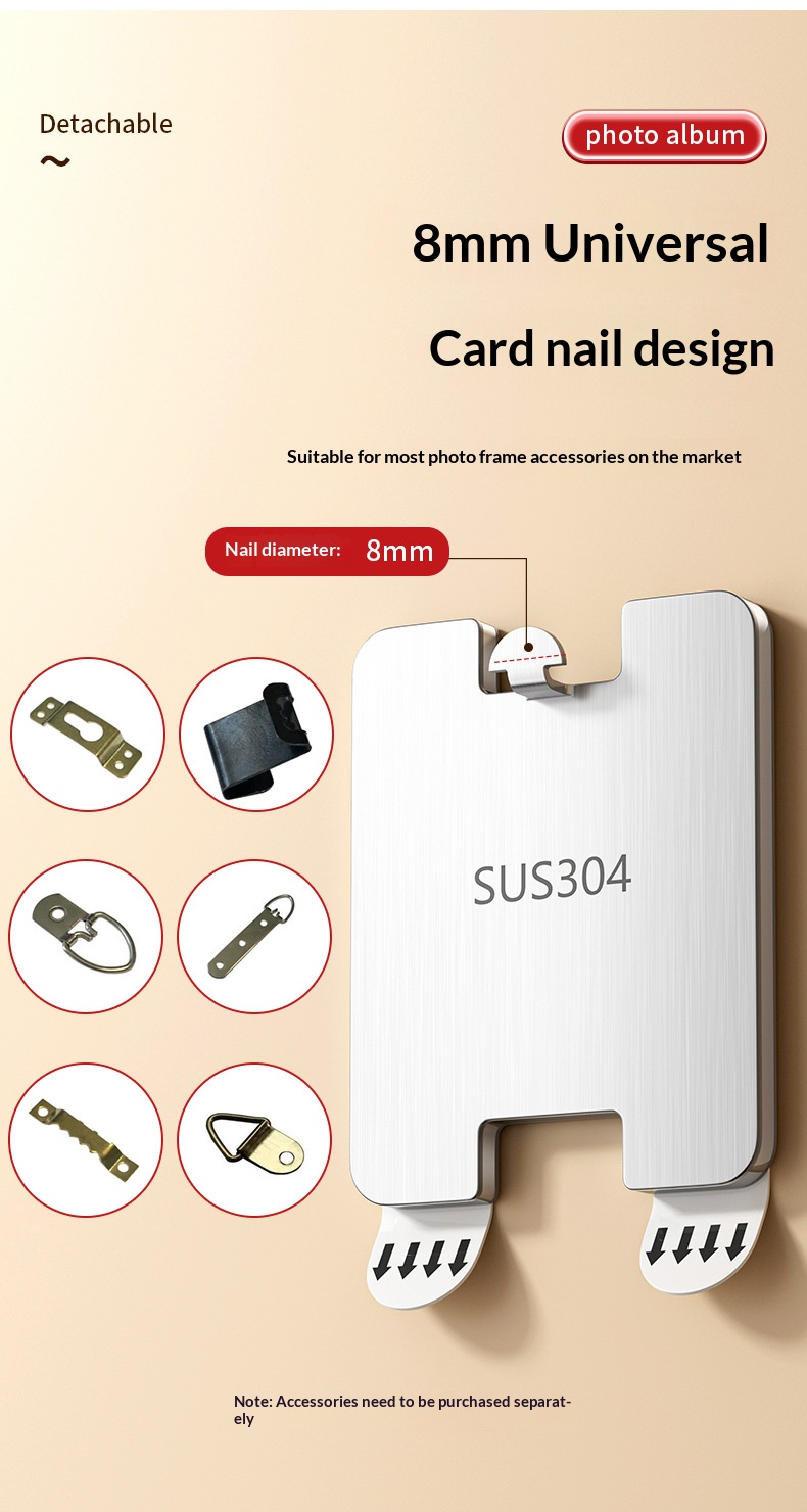 no-drill wall mural hooks