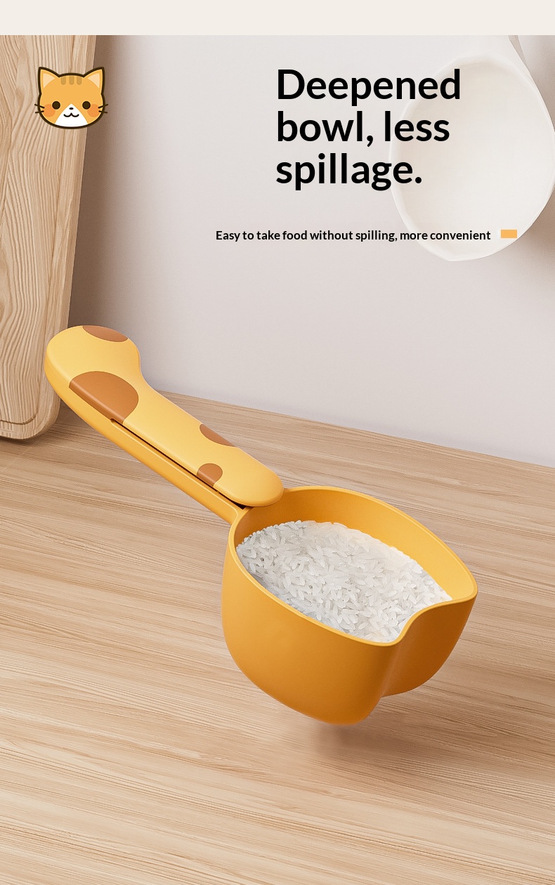 Multi-Functional Kitchen Spoon for Home Use