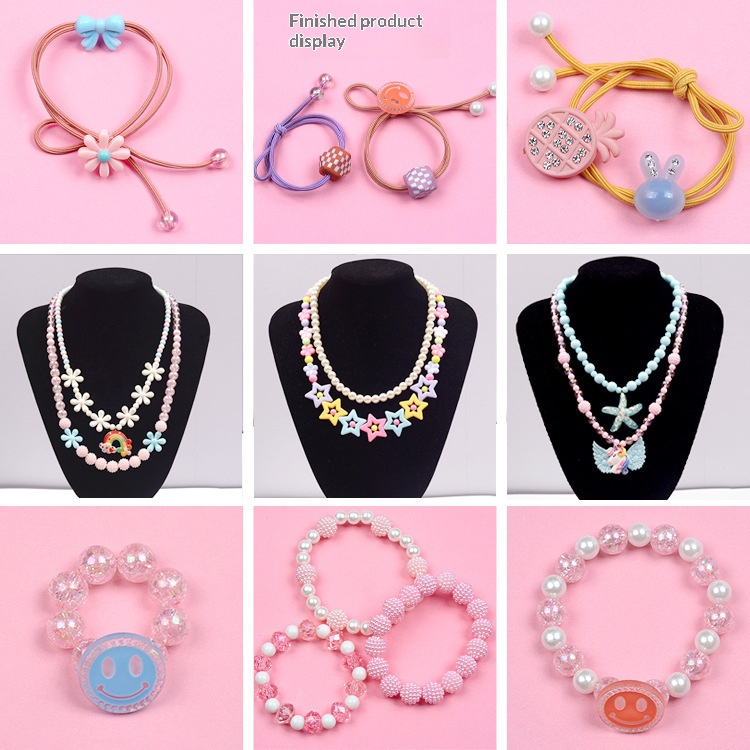 DIY 24-Grid Children’s Beading Craft Kit