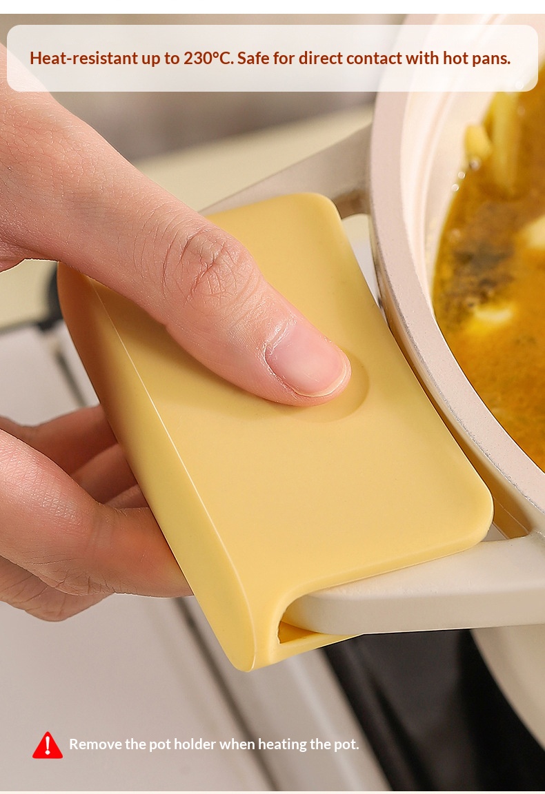 Heat-Resistant Silicone Anti-Scald Kitchen Gloves