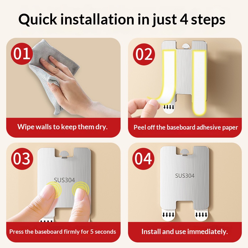 no-drill wall mural hooks