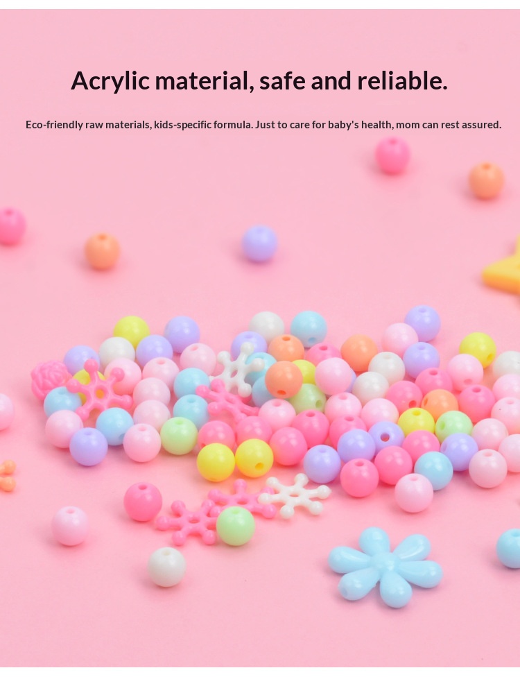 DIY 24-Grid Children’s Beading Craft Kit