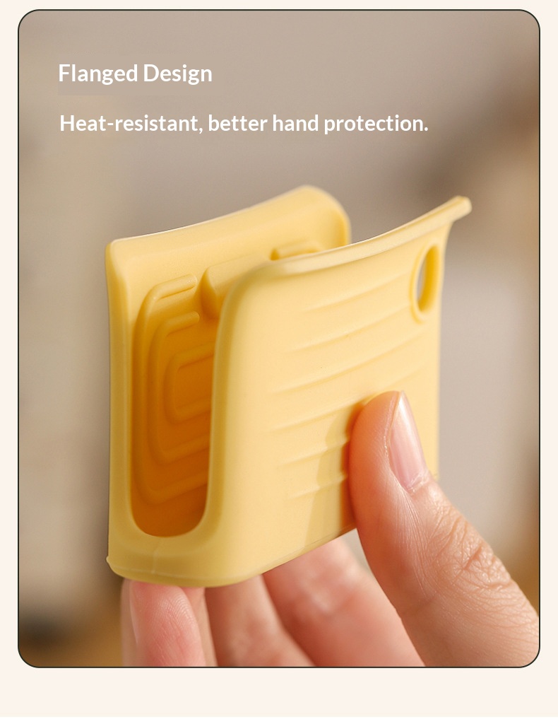 Heat-Resistant Silicone Anti-Scald Kitchen Gloves