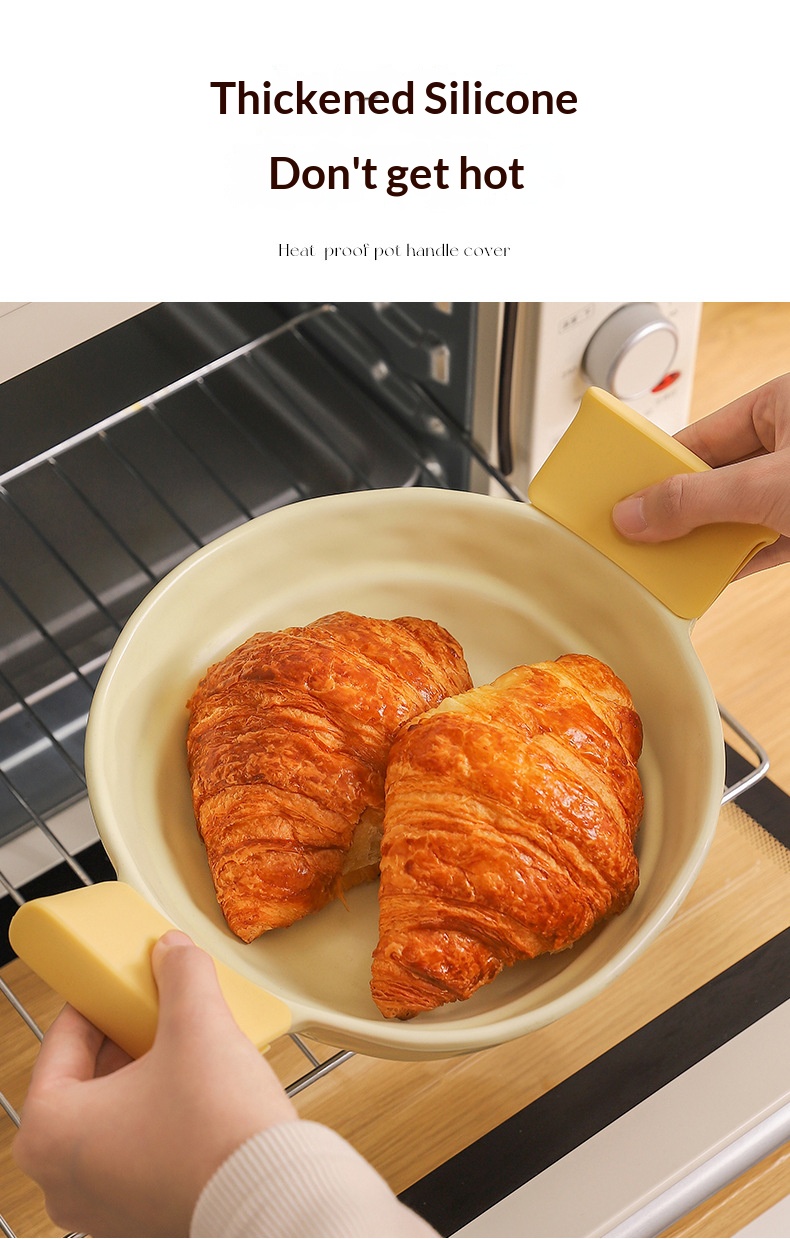 Heat-Resistant Silicone Anti-Scald Kitchen Gloves