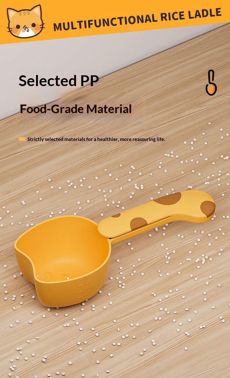 Multi-Functional Kitchen Spoon for Home Use