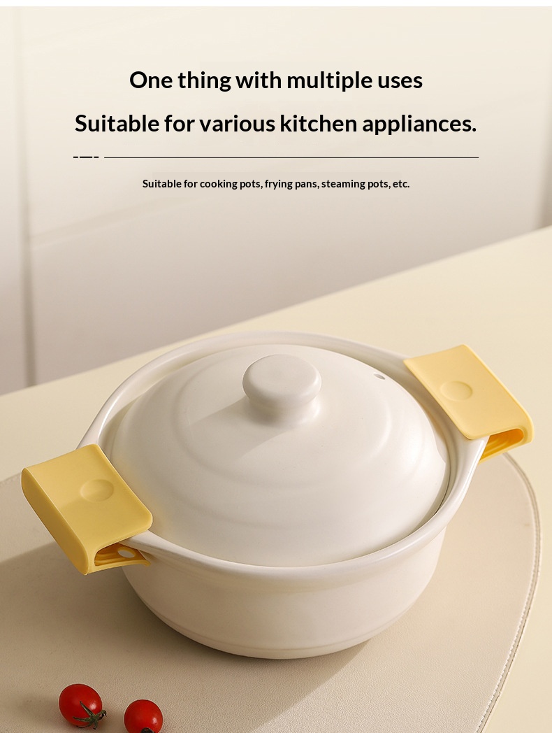 Heat-Resistant Silicone Anti-Scald Kitchen Gloves