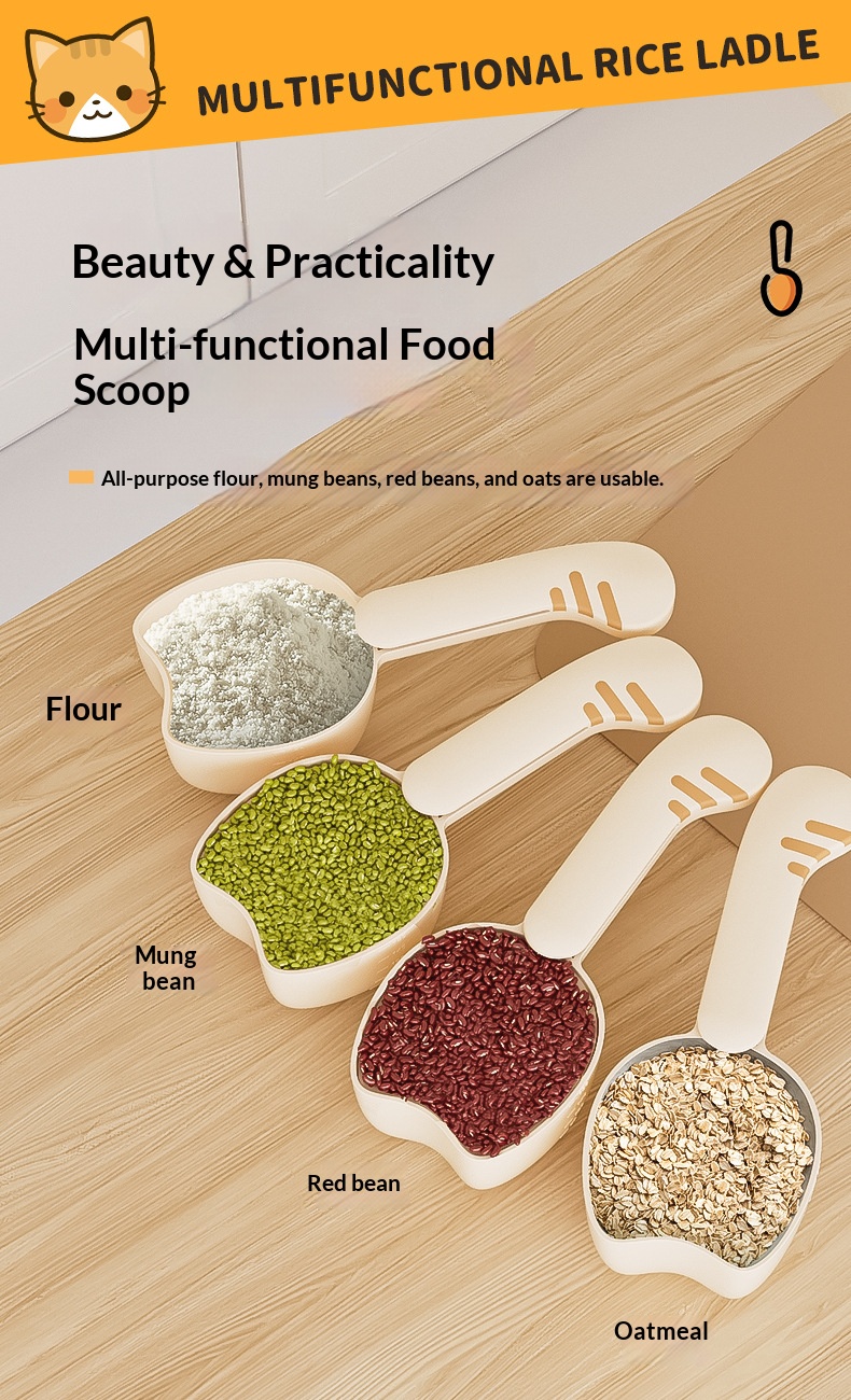 Multi-Functional Kitchen Spoon for Home Use