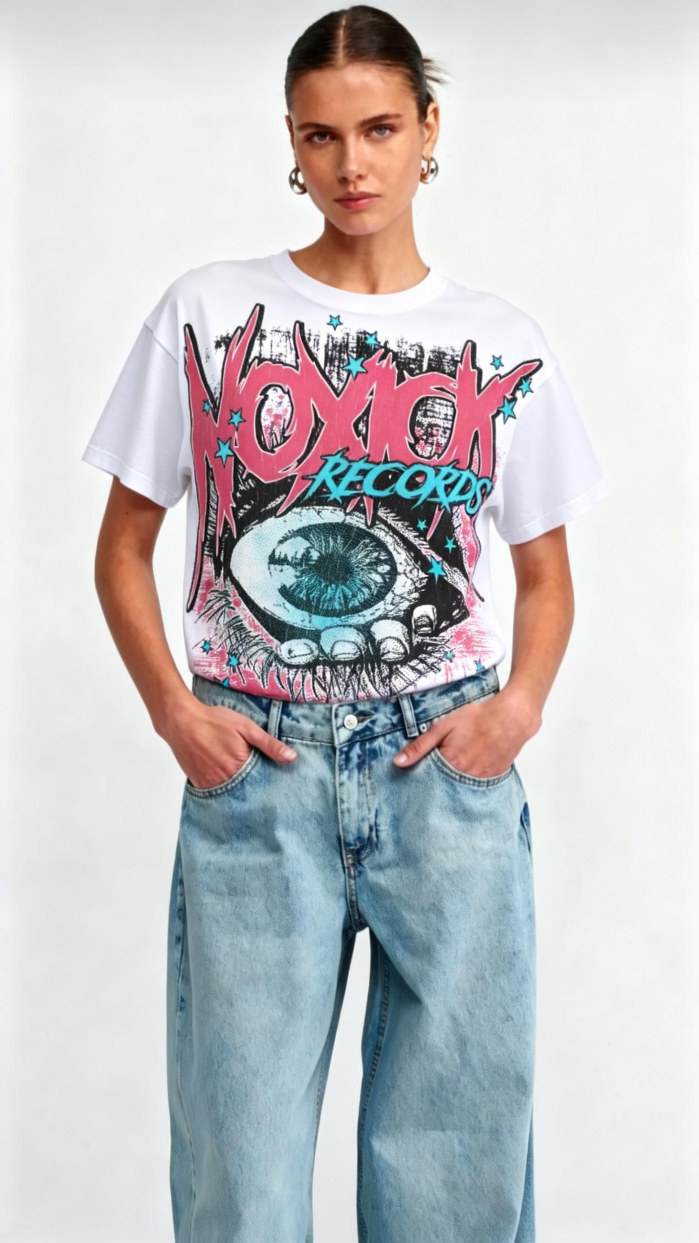 Vintage Washed "Take Money" Silhouette Graphic Tee | Distressed Urban Streetwear Shirt