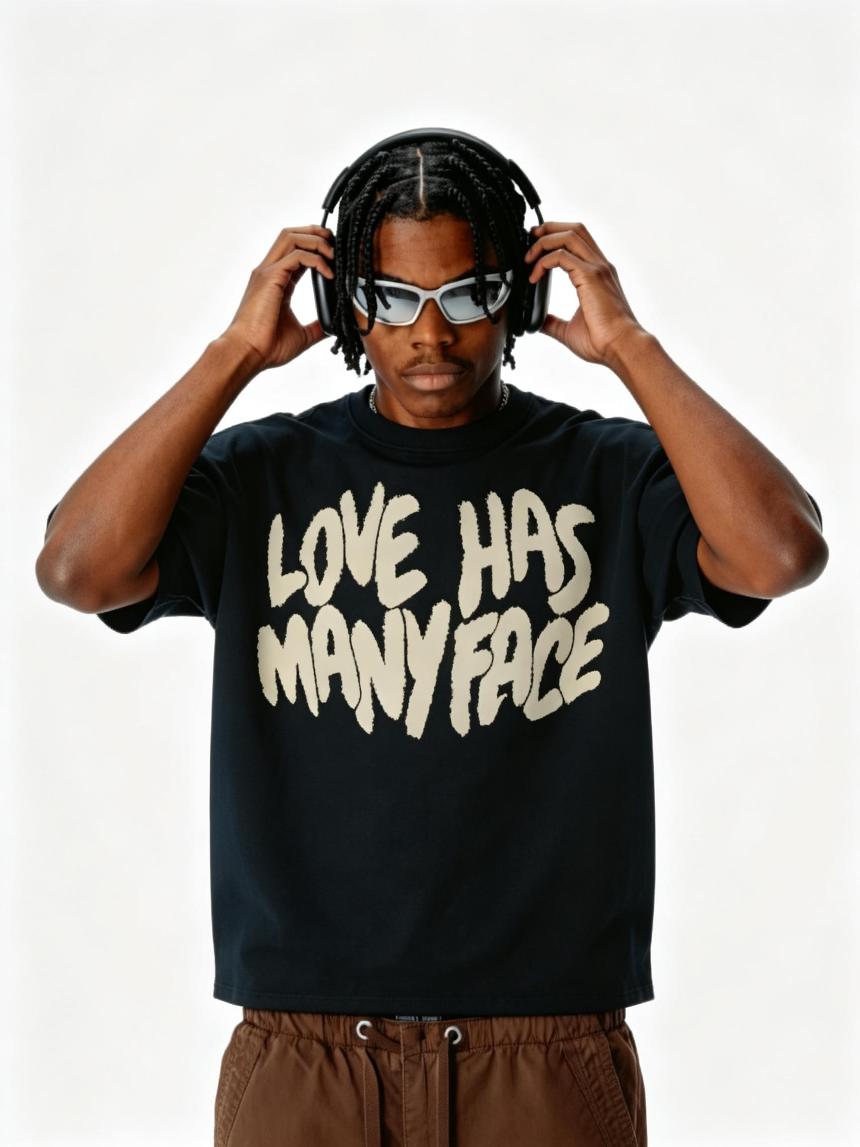 Vintage Washed "Take Money" Silhouette Graphic Tee | Distressed Urban Streetwear Shirt