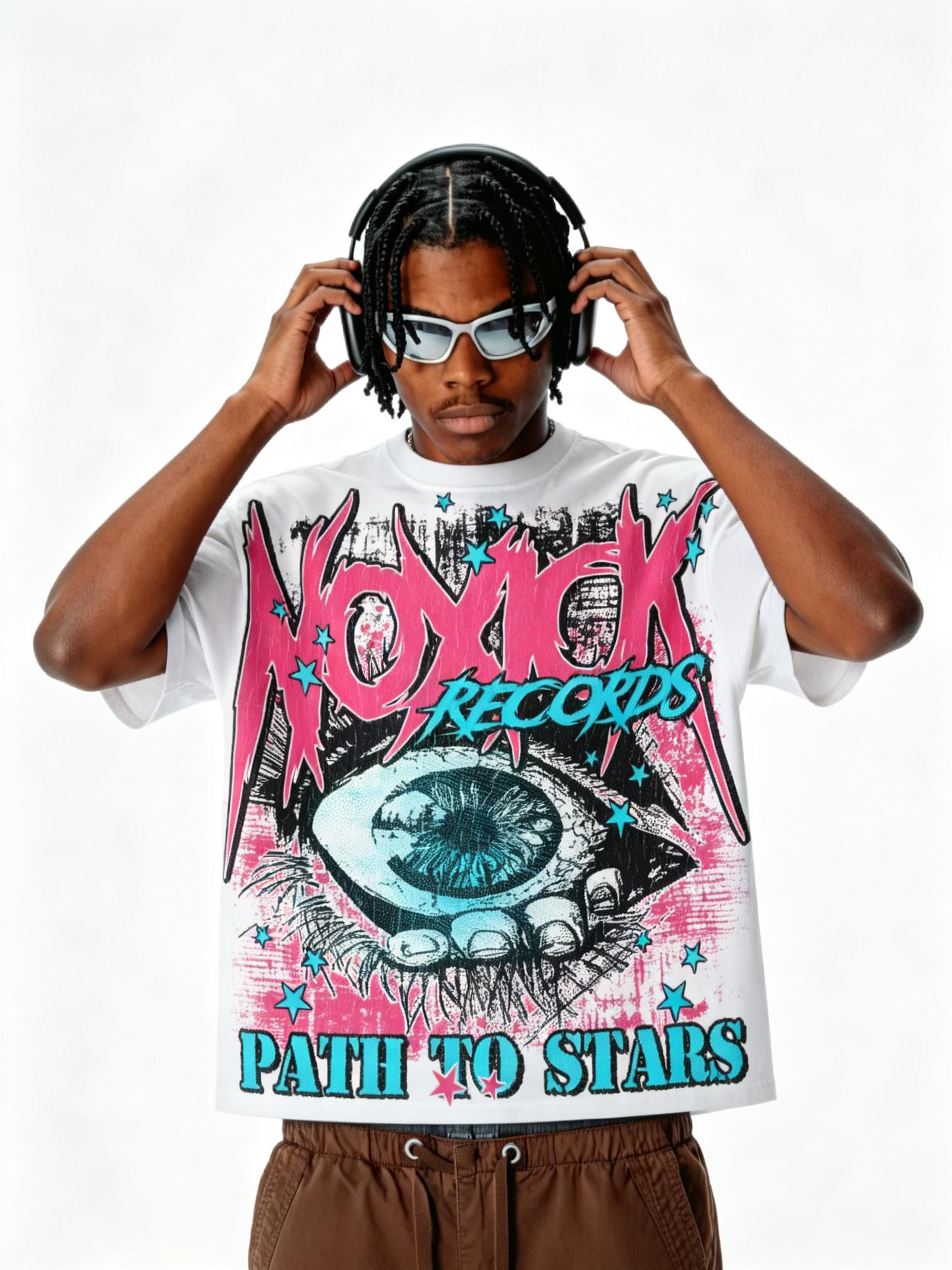 Vintage Washed "Take Money" Silhouette Graphic Tee | Distressed Urban Streetwear Shirt