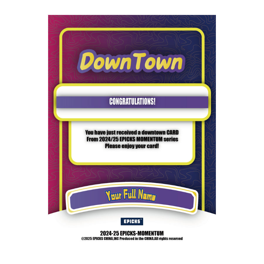 Downtown Edition Card