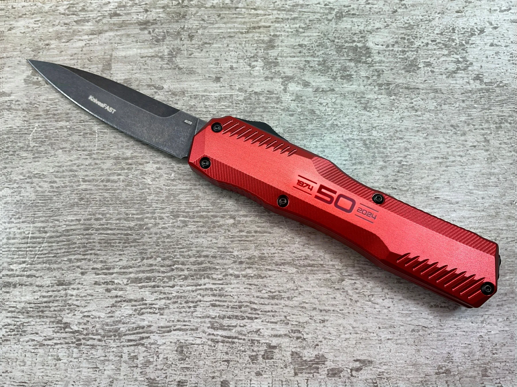 ⚡Last Day 70% OFF丨Kershaw 9000R Matt Diskin OTF AUTO Knife (🎉50th Ann