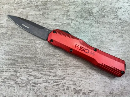 ⚡Last Day 70% OFF丨Kershaw 9000R Matt Diskin OTF AUTO Knife (🎉50th Anniversary Edition🎉)