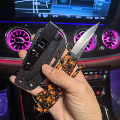 Speedgoat Fixed Knife 440c Blade Nylon Rope Handle