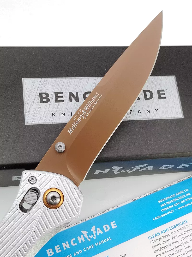 ⚡Last Day 70% OFF丨Benchmade 710FE-24 McHenry & Williams Folding Knife
