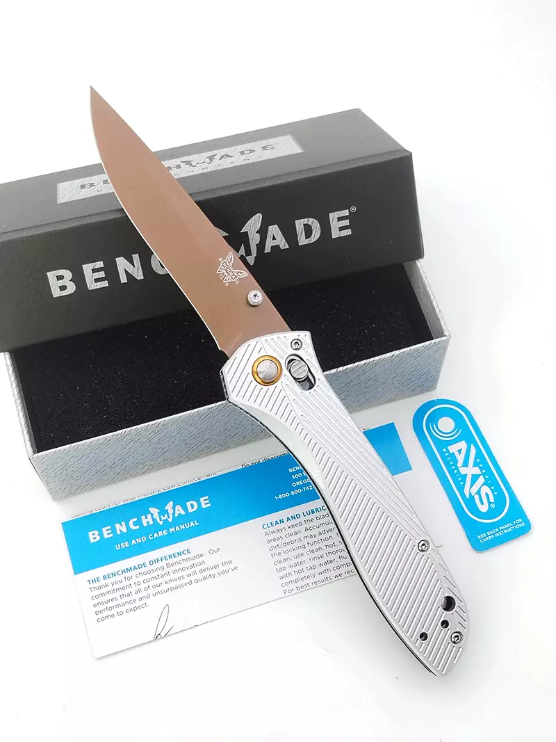 ⚡Last Day 70% OFF丨Benchmade 710FE-24 McHenry & Williams Folding Knife