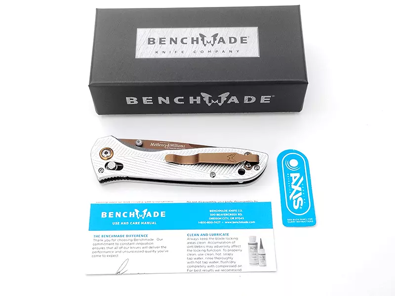 ⚡Last Day 70% OFF丨Benchmade 710FE-24 McHenry & Williams Folding Knife