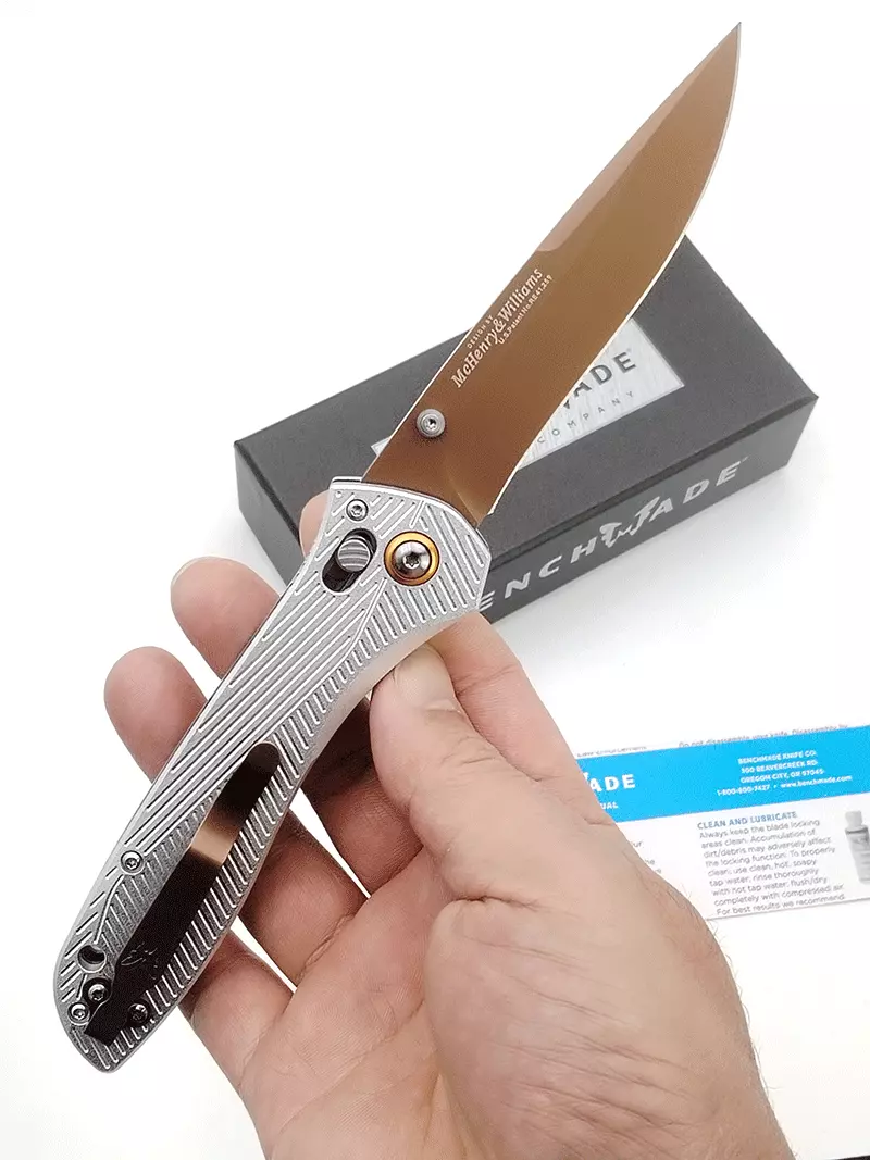 ⚡Last Day 70% OFF丨Benchmade 710FE-24 McHenry & Williams Folding Knife