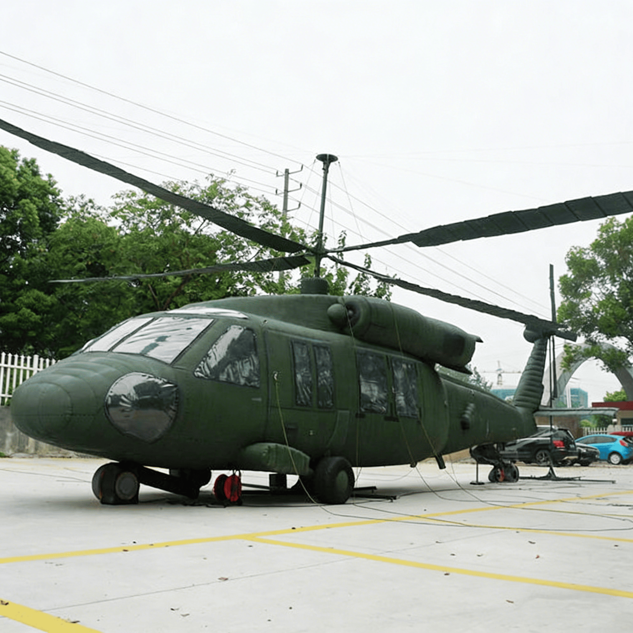 1:1 inflatable model