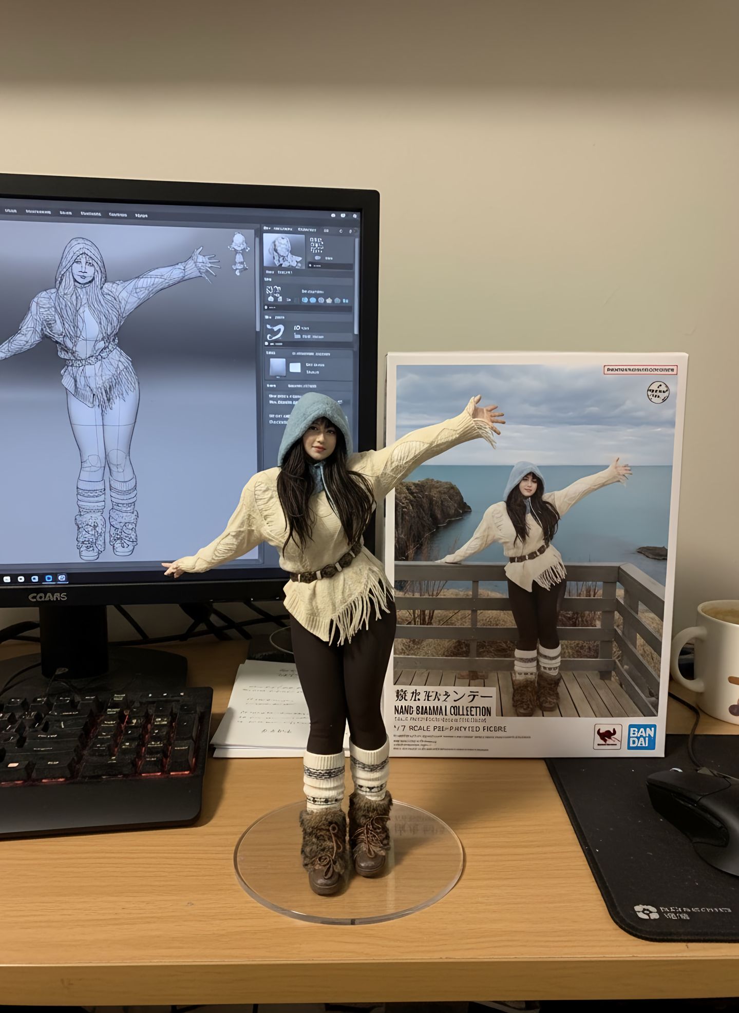 Custom-3D real-life figures