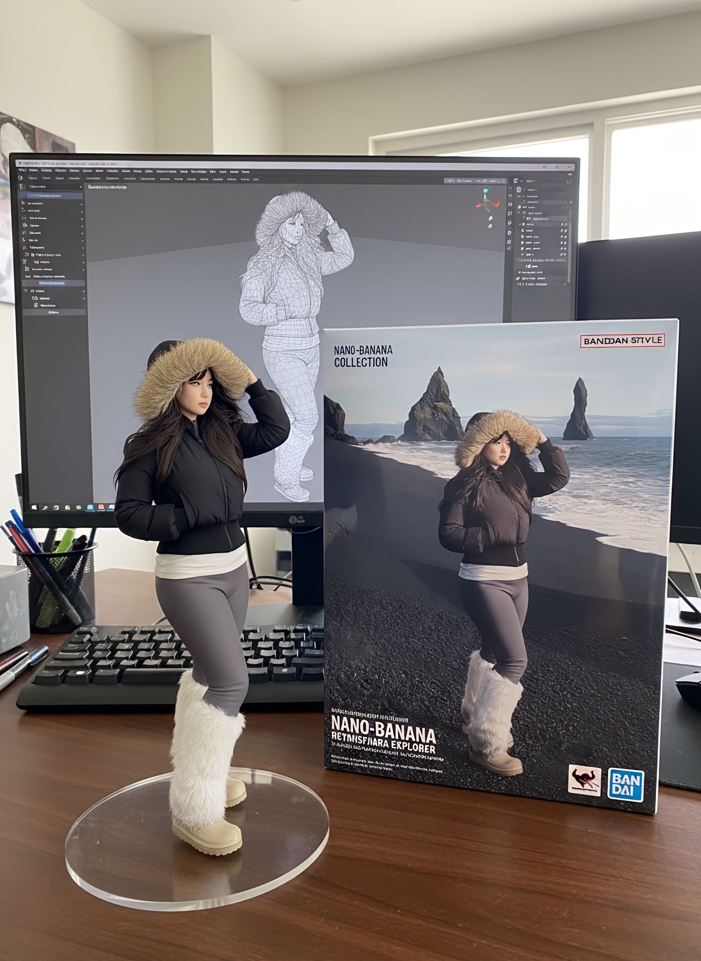 Custom-3D real-life figures