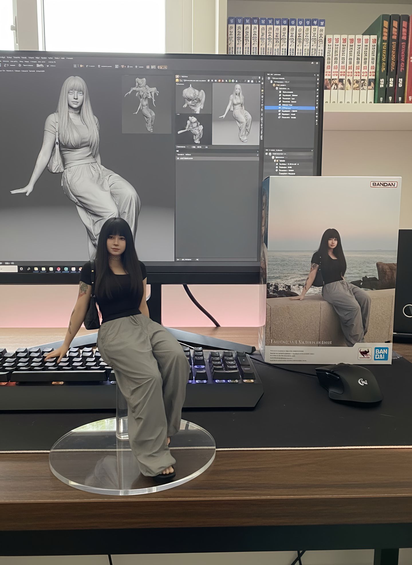 Custom-3D real-life figures