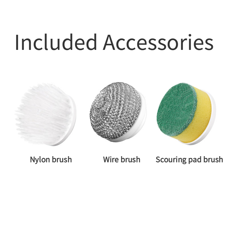 Multifunctional electric cleaning brush (Limited-time offer: Free brush accessories included)