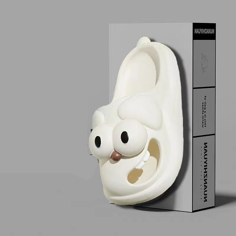 Cute Tongue-Shaped Indoor Cartoon Sandals