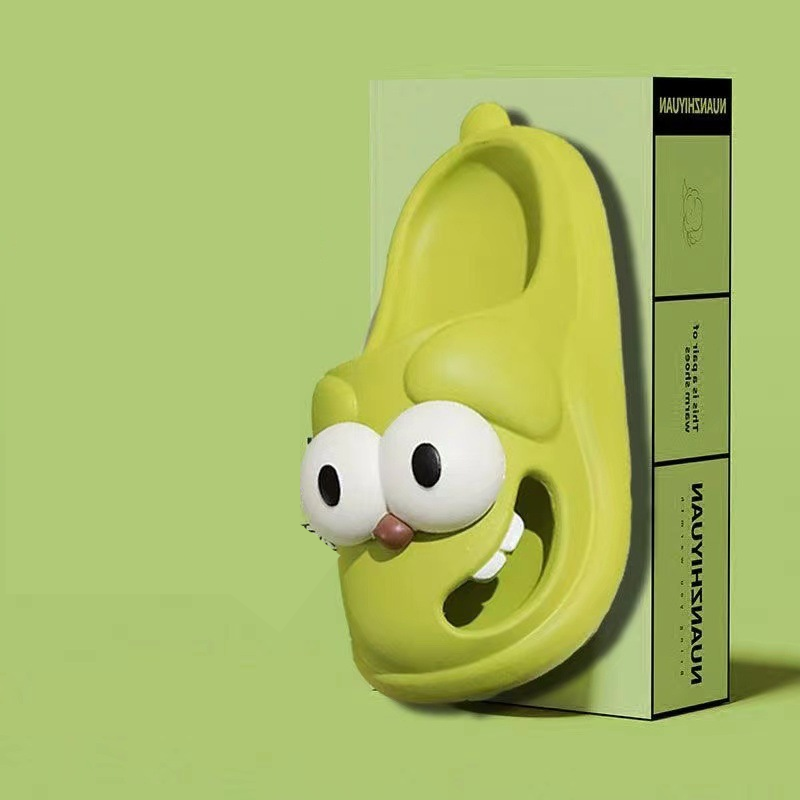 Cute Tongue-Shaped Indoor Cartoon Sandals