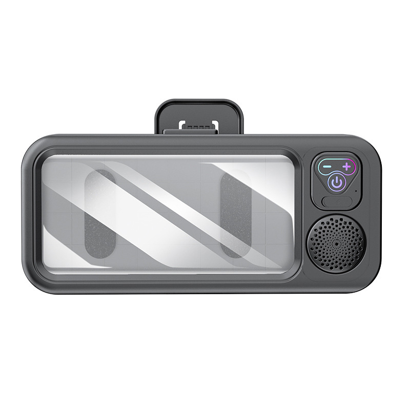 Bathroom Waterproof Phone Holder Speaker