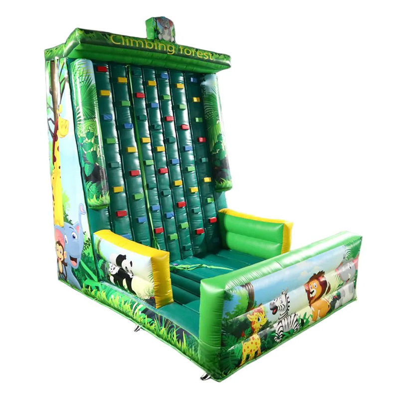 Jungle Adventure Inflatable Climbing Wall
