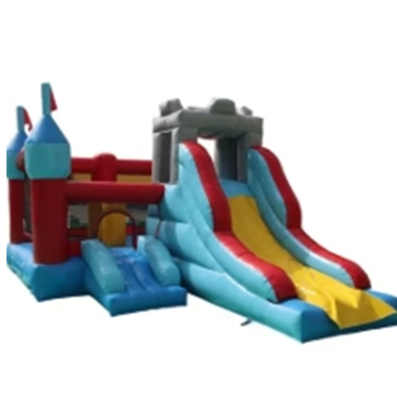 Double Slide Inflatable Castle