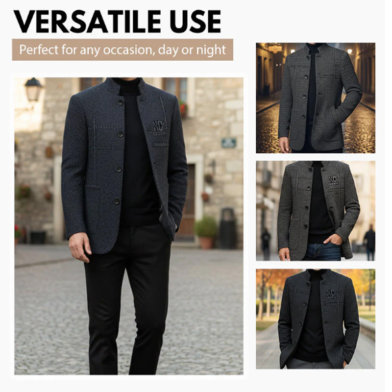 Men's casual warm jacket