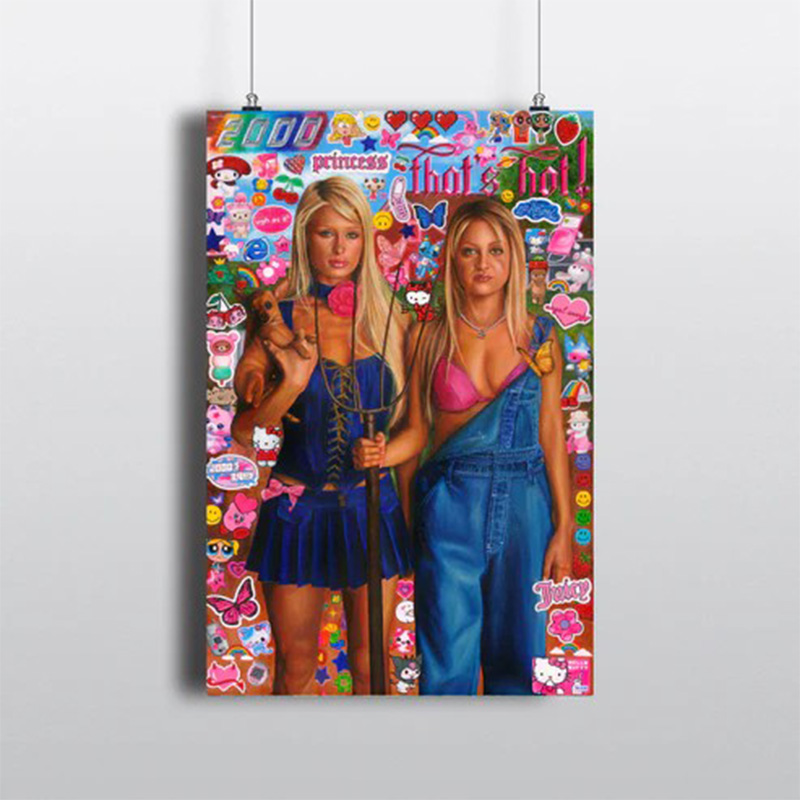 Fine art inkjet decorative painting