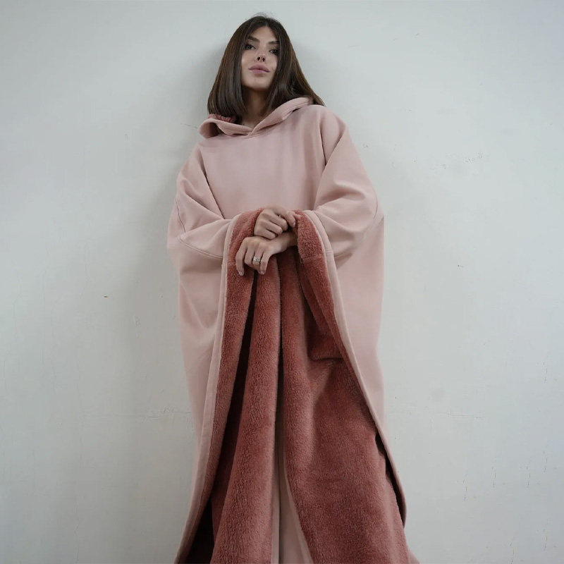 Ultimate comfort hooded blanket