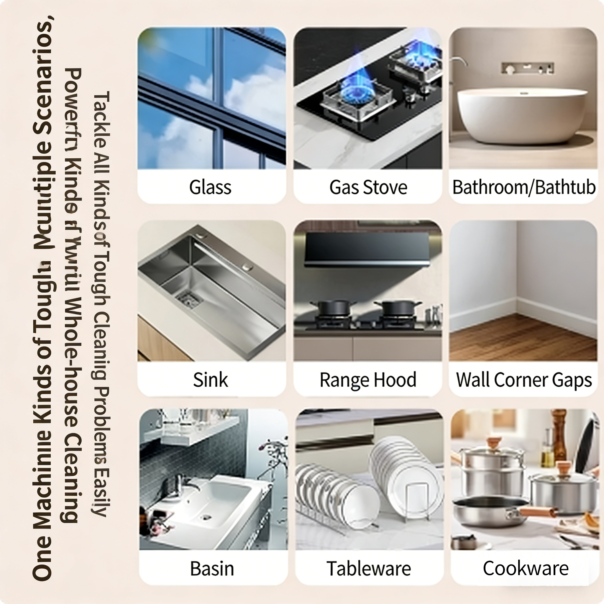 Multifunctional electric cleaning brush (Limited-time offer: Free brush accessories included)