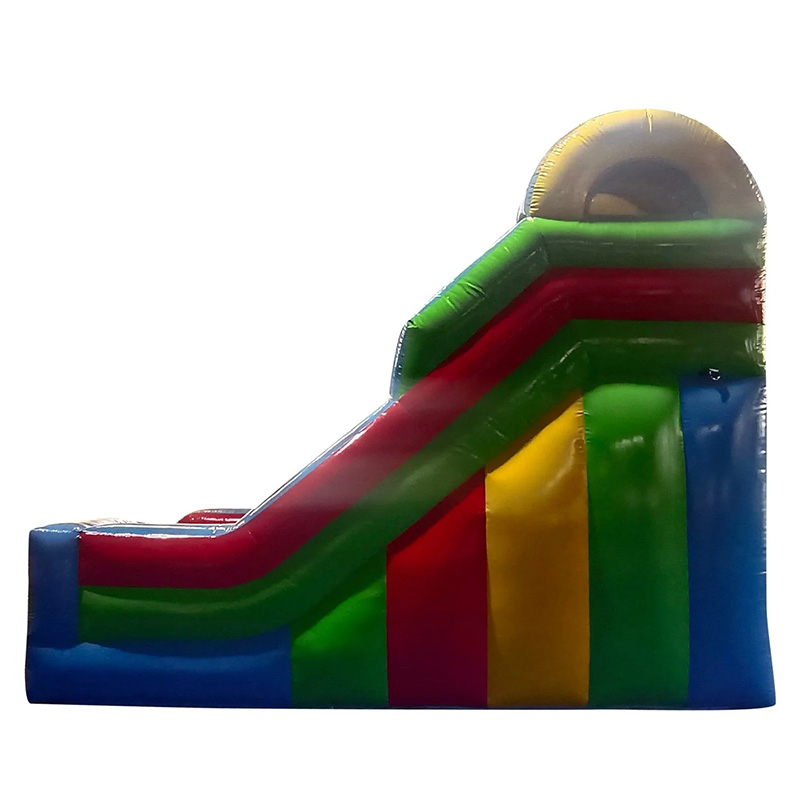 Double Rainbow Inflatable Slide