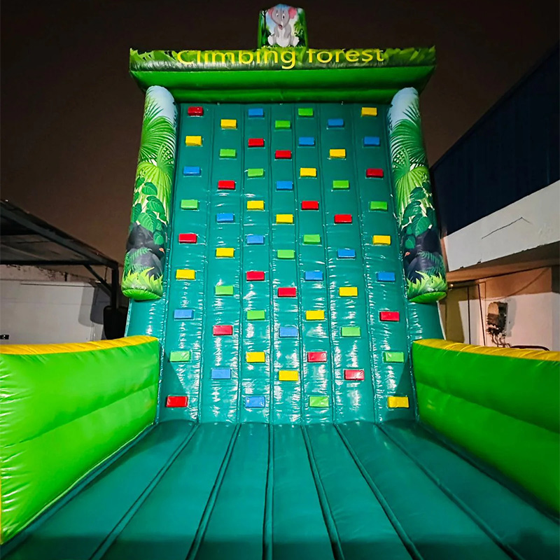 Jungle Adventure Inflatable Climbing Wall