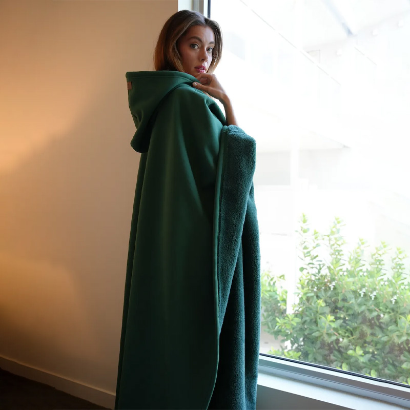 Ultimate comfort hooded blanket