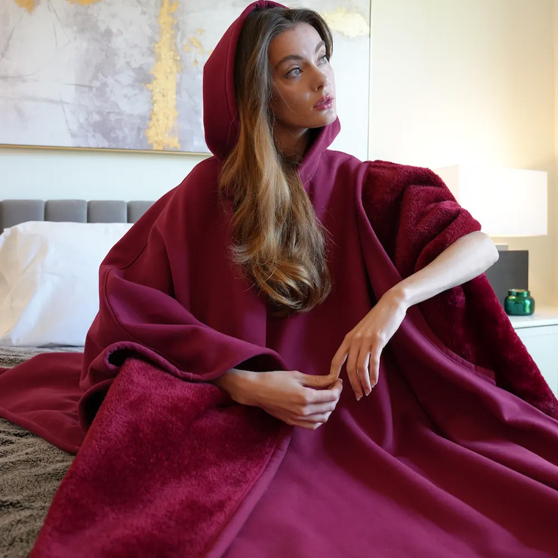 Ultimate comfort hooded blanket