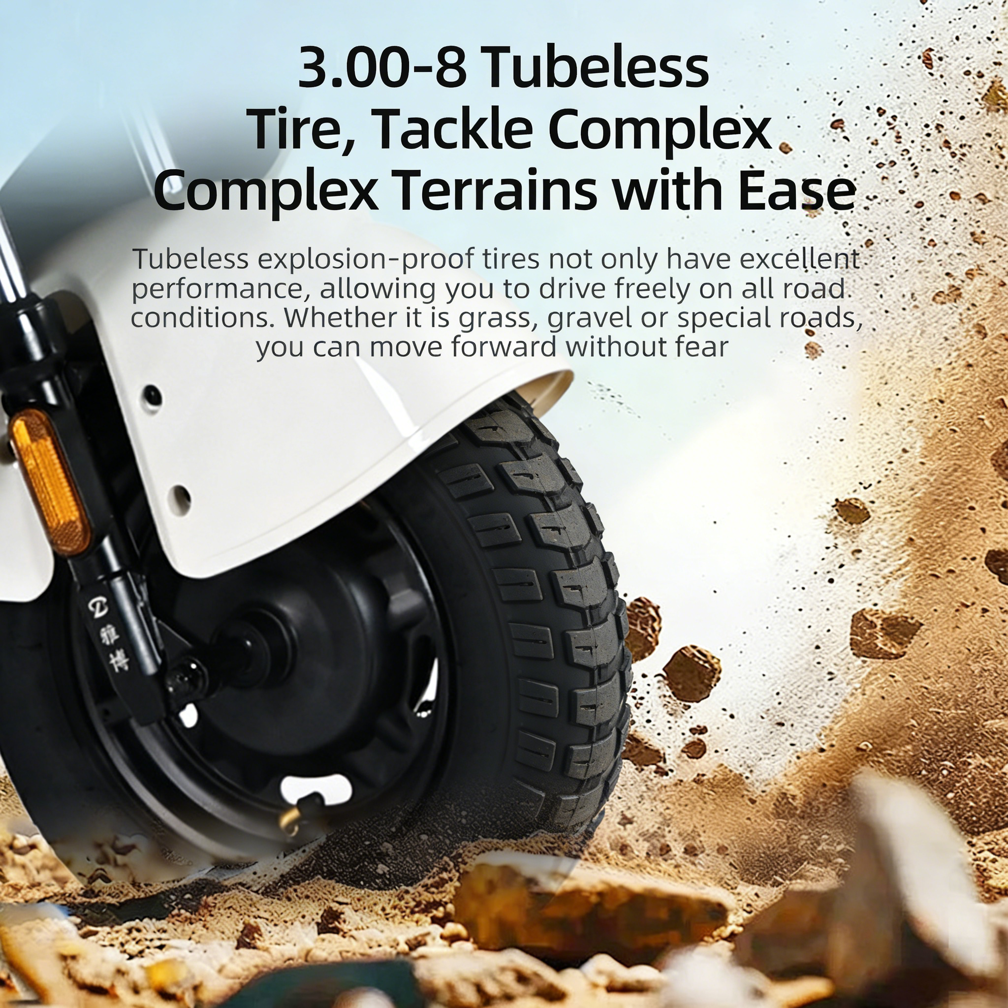 Leisure and vacation electric tricycle