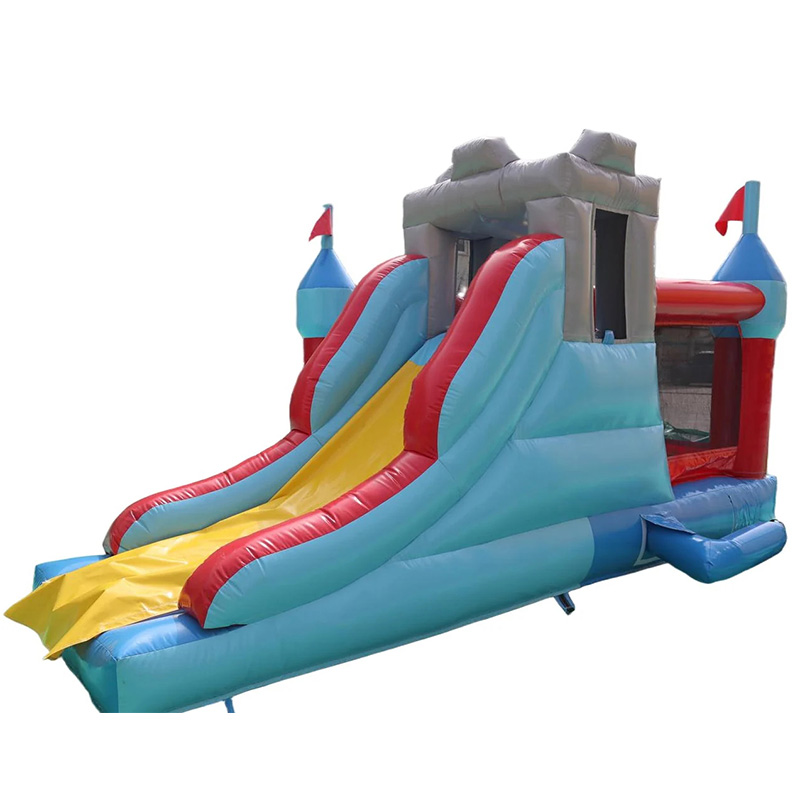 Double Slide Inflatable Castle