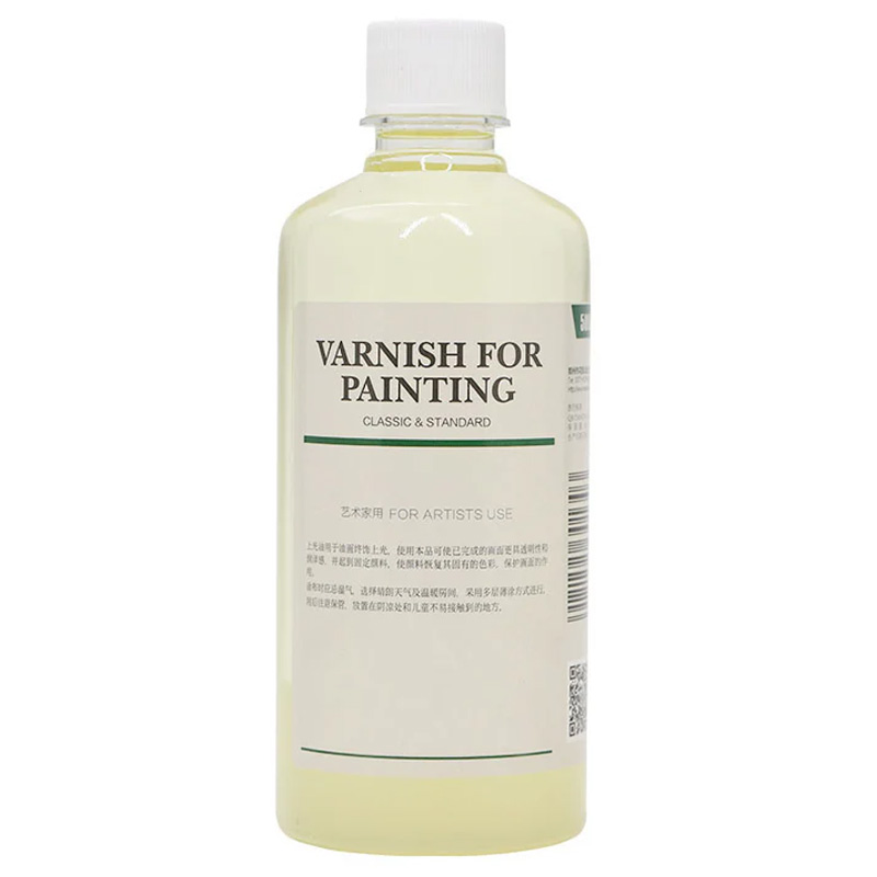 Glazing oil colorless oil paint protective medium