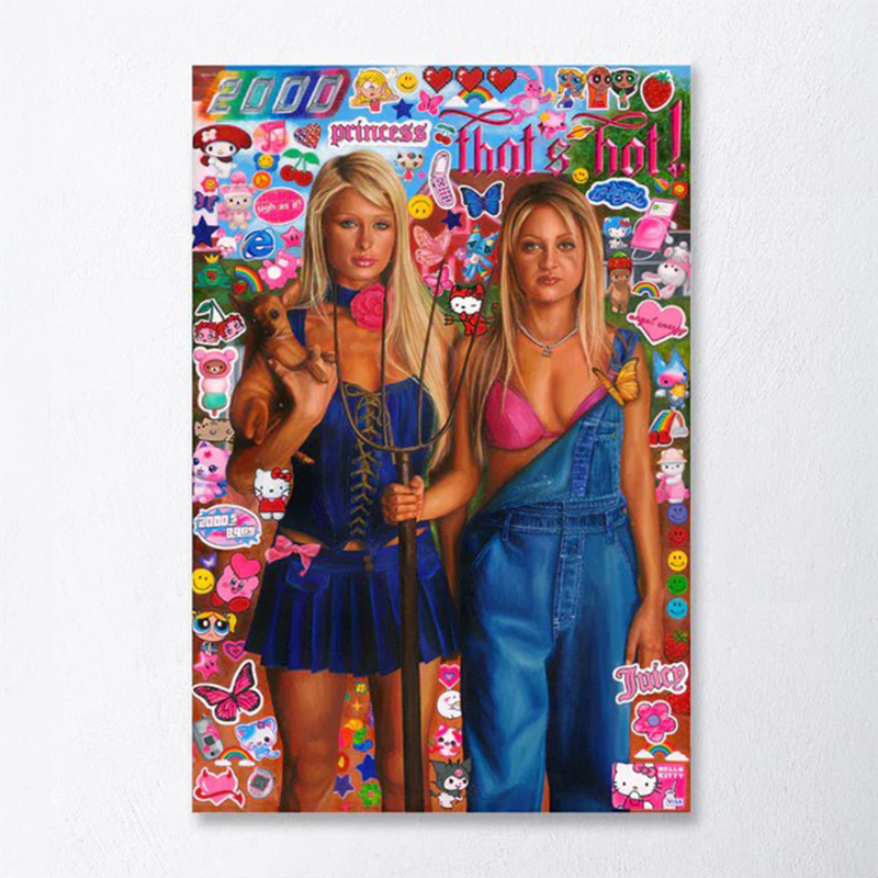 Fine art inkjet decorative painting