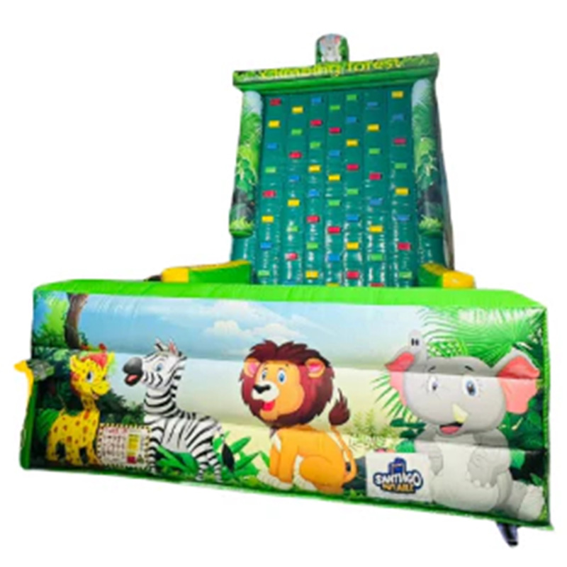 Jungle Adventure Inflatable Climbing Wall