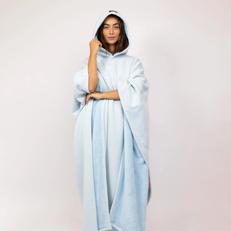 Ultimate comfort hooded blanket