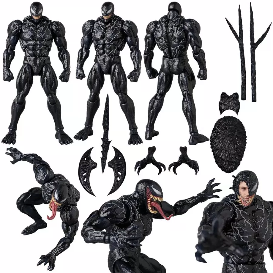 Authentic Marvel Figurine Series – Avengers & Deadpool & Venom & Black Panther
